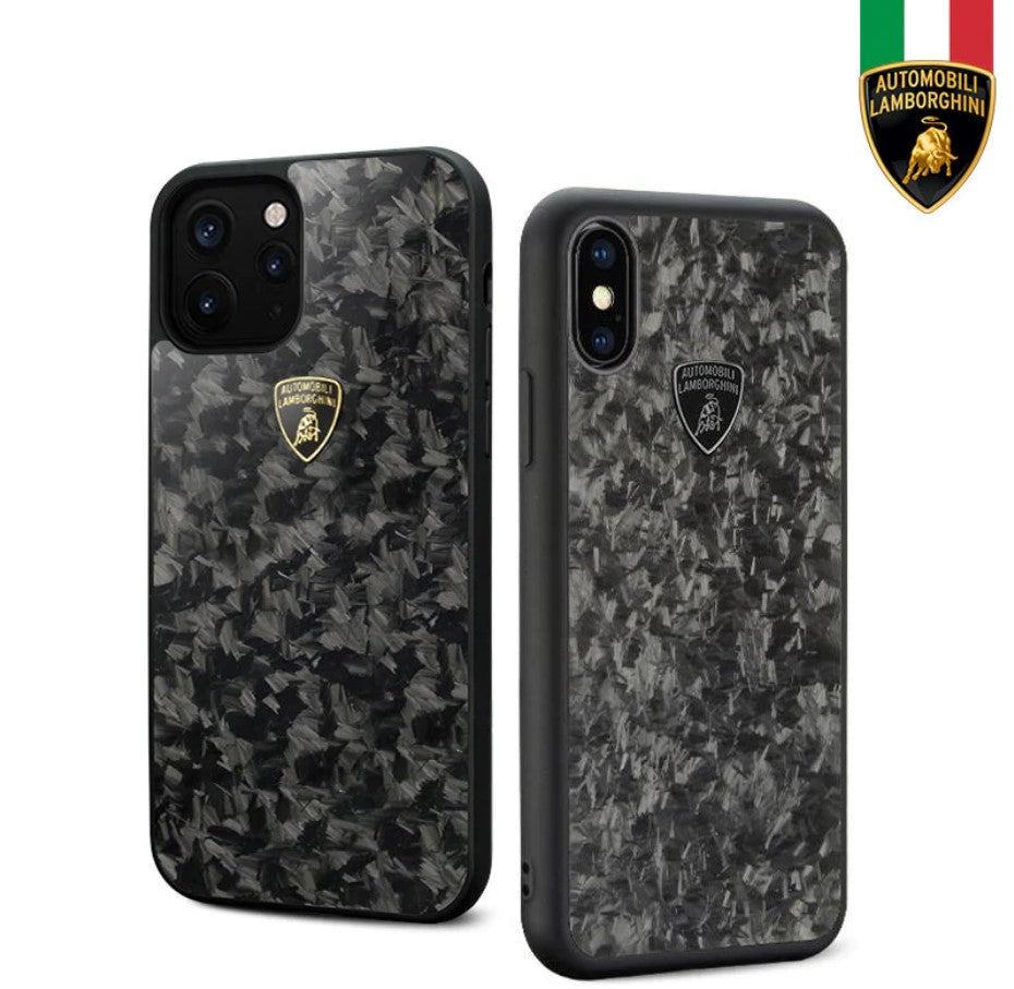 Lamborghini Premium D14 Forged Carbon Fiber Case For iPhone 12, iPhone 12 Pro, iPhone 12 Pro Max Series
