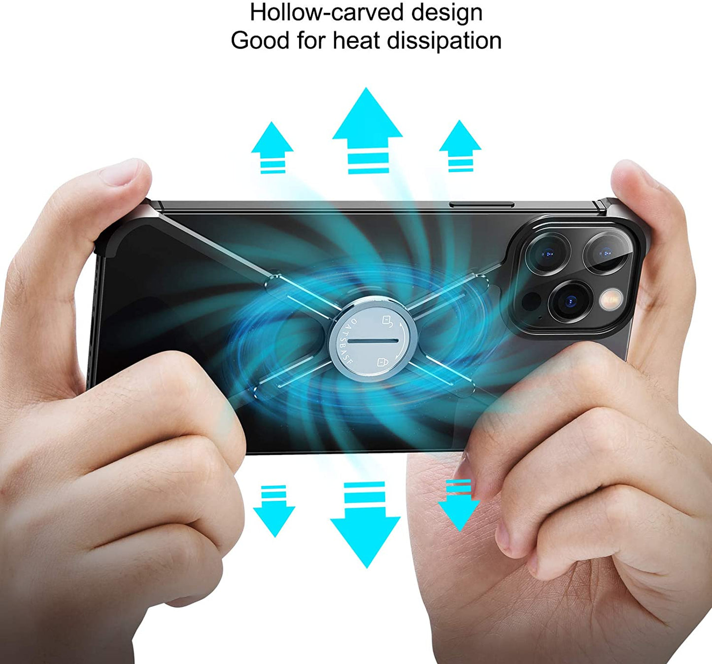 Premium Aluminium X Shape Bumper Frame Case for iPhone 12, iPhone 12 Pro, iPhone 12 Pro Max