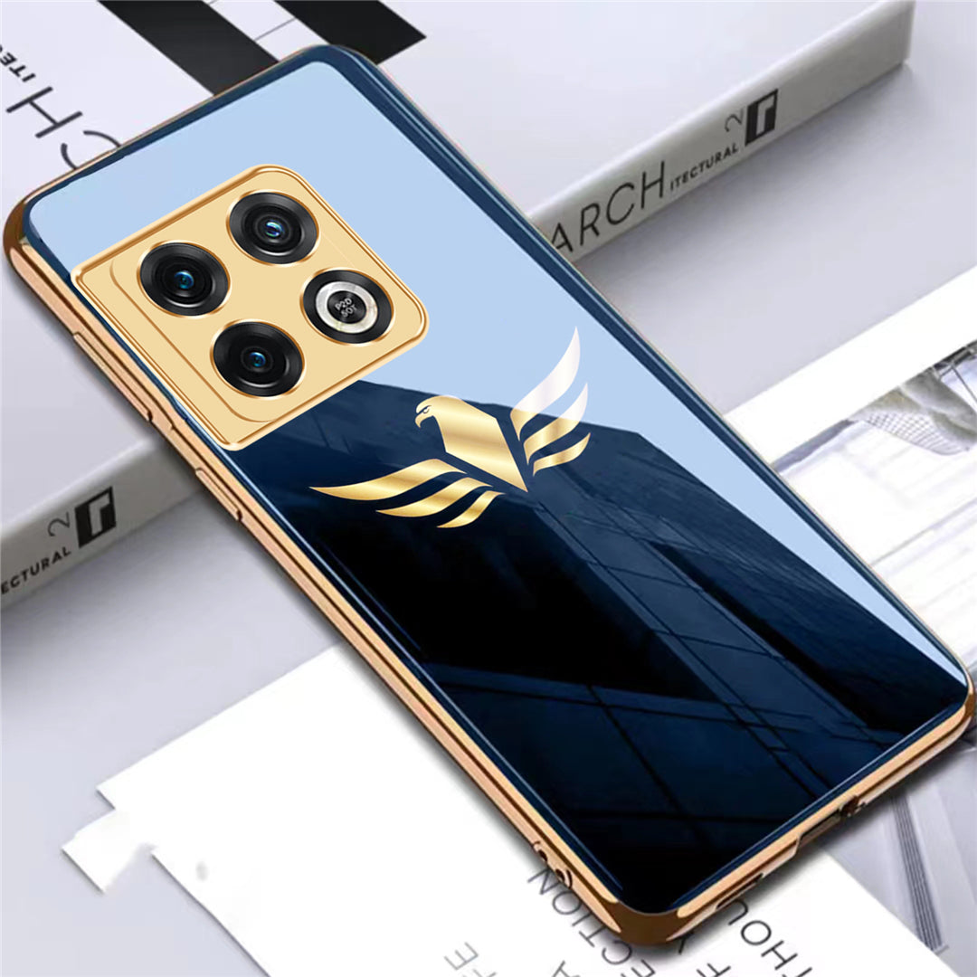 Premium Gold Plated Toughened Glass Case (Select Model from the Options)