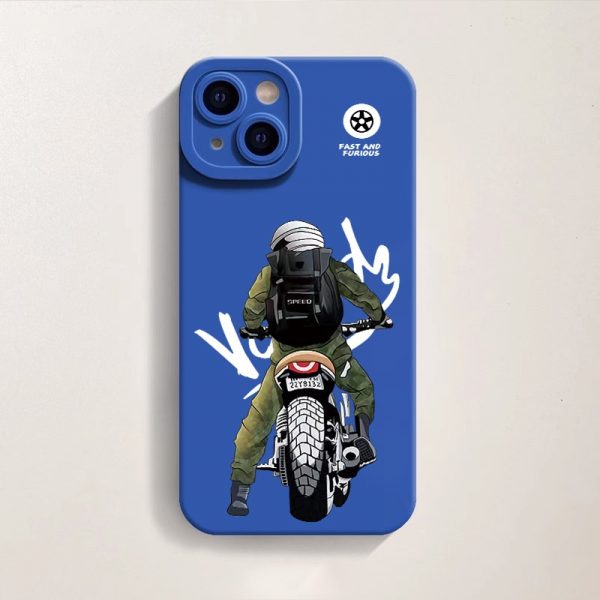 Speed Rider Silicone Case for Apple iPhone Series
