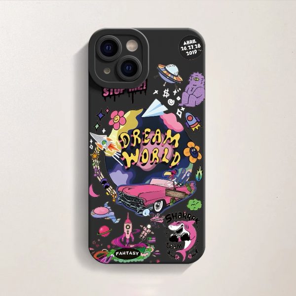 Dream World Silicone Case for Apple iPhone Series