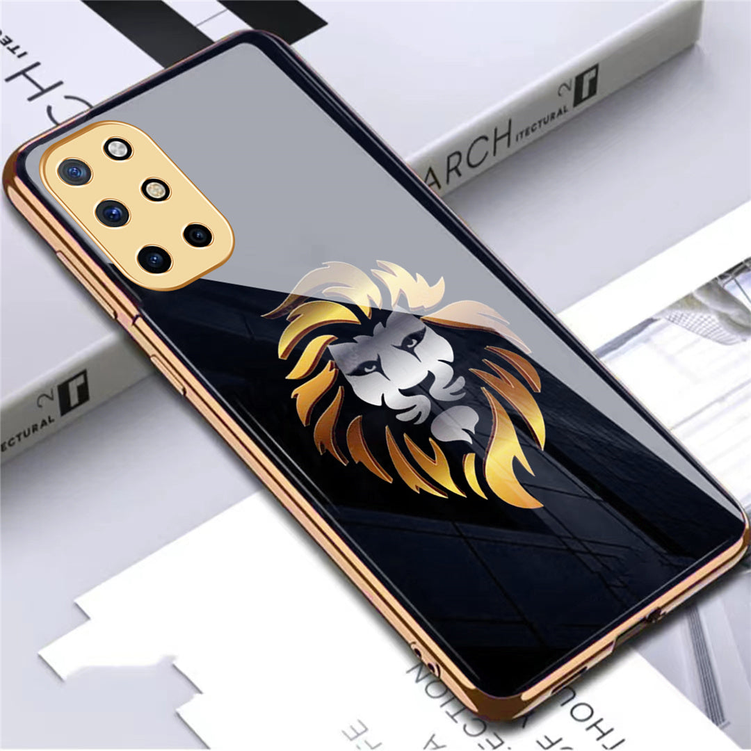 Premium Gold Plated Toughened Glass Case (Select Model from the Options)