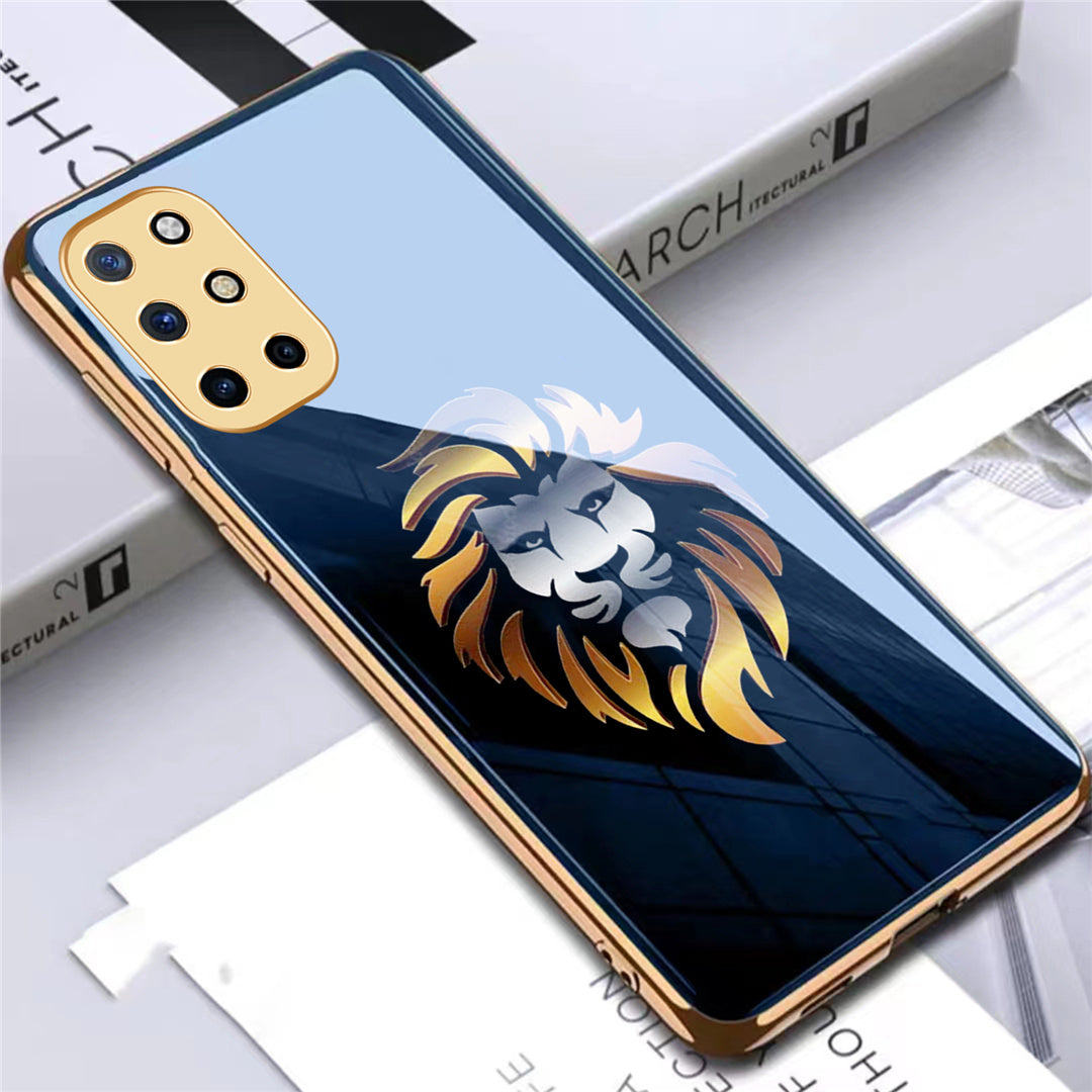 Premium Gold Plated Toughened Glass Case (Select Model from the Options)