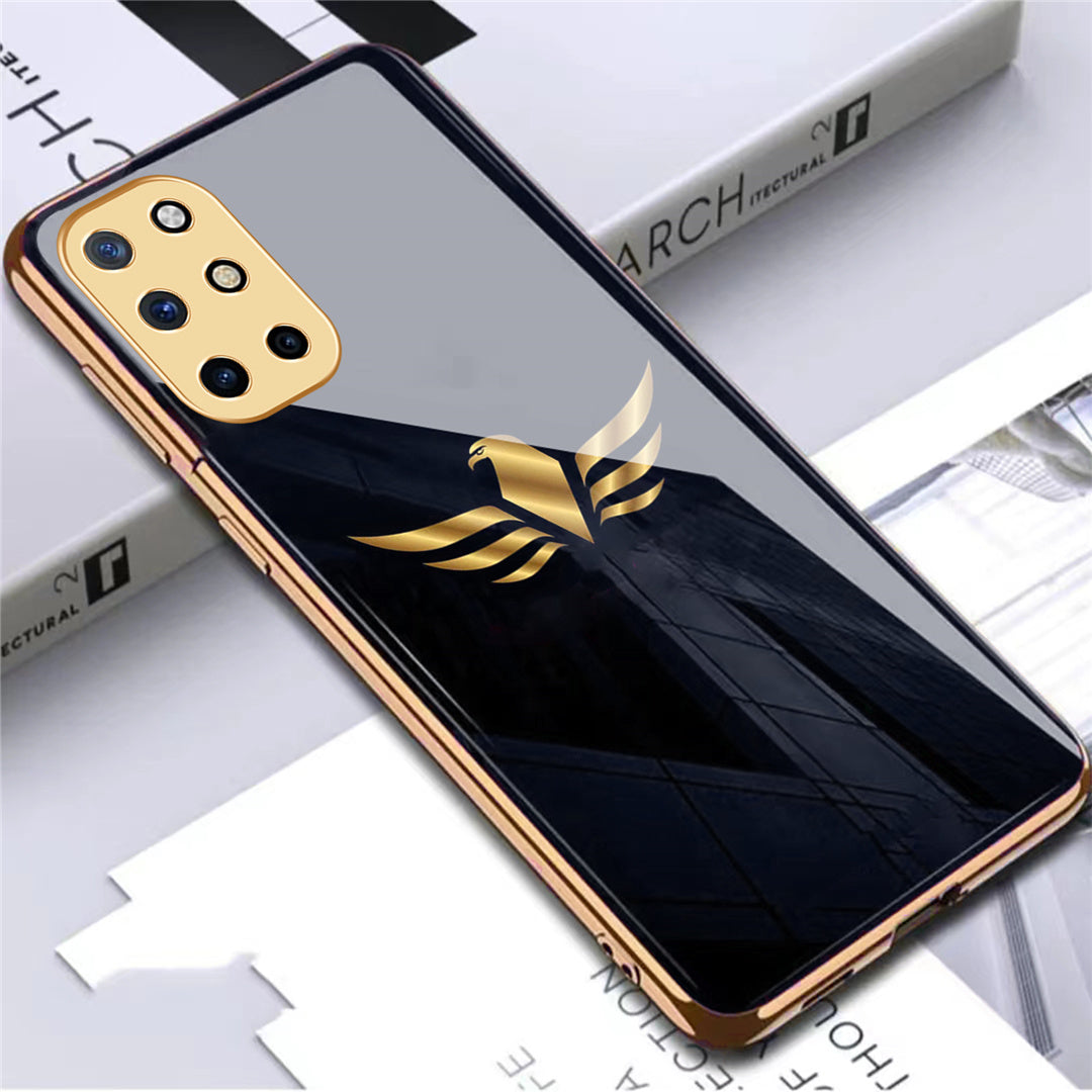 Premium Gold Plated Toughened Glass Case (Select Model from the Options)