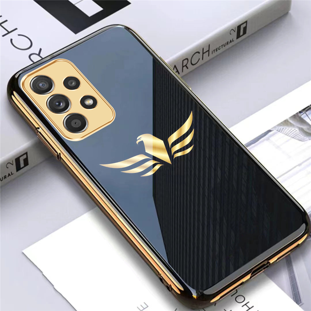 Premium Gold Plated Toughened Glass Case (Select Model from the Options)