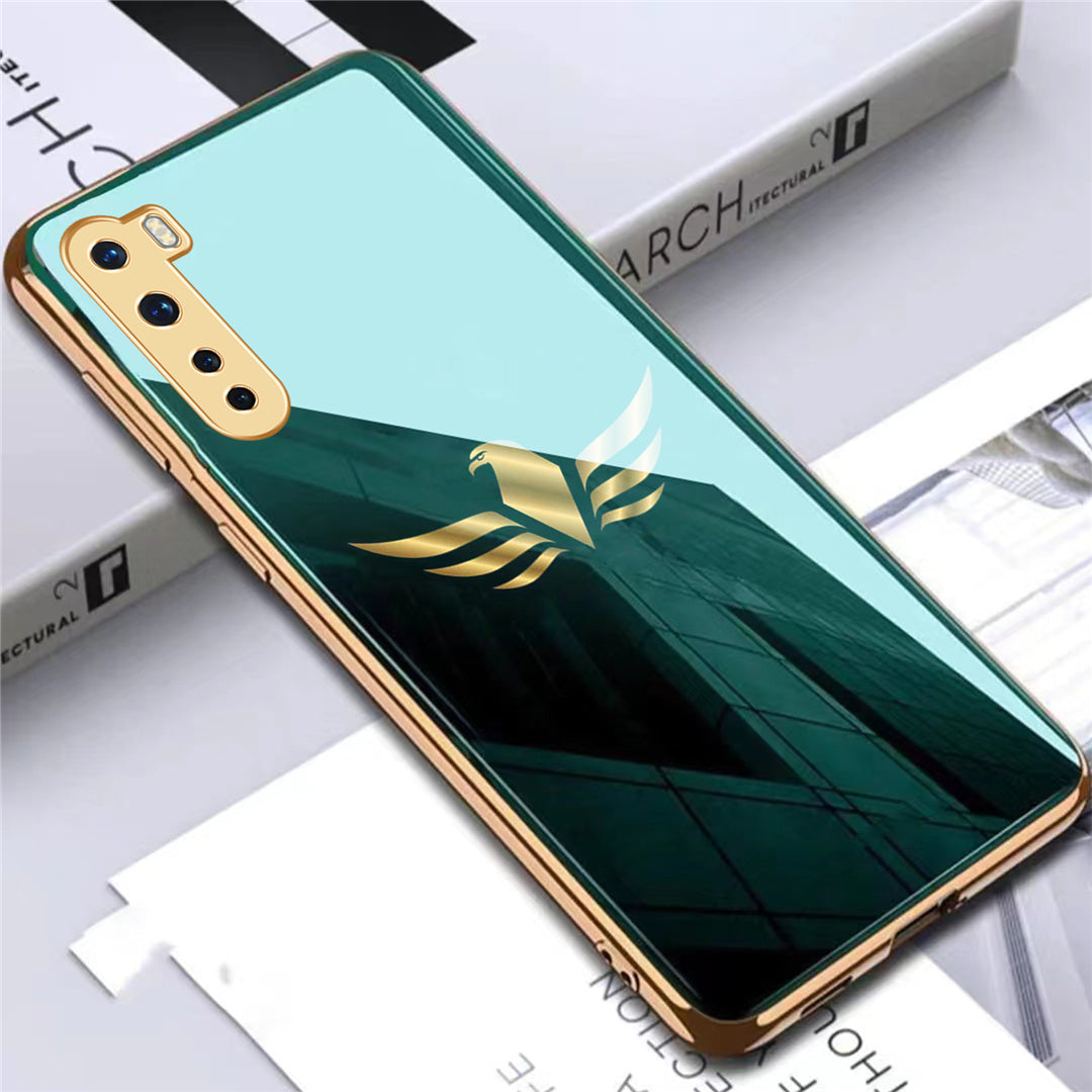 Premium Gold Plated Toughened Glass Case (Select Model from the Options)
