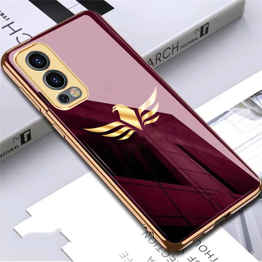 Premium Gold Plated Toughened Glass Case (Select Model from the Options)
