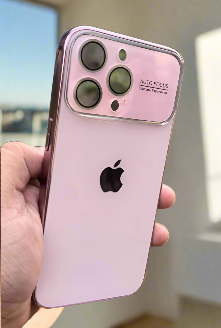 Premium Chromatic Lens Protection Glass Case For iPhone 16 / 15 Series (Select Model)