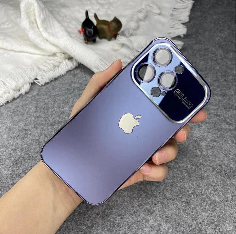 Ultra Premium Chromatic Lens Glass Case For iPhone
