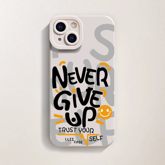 Positive Vibe Silicone Case for Apple iPhone Series