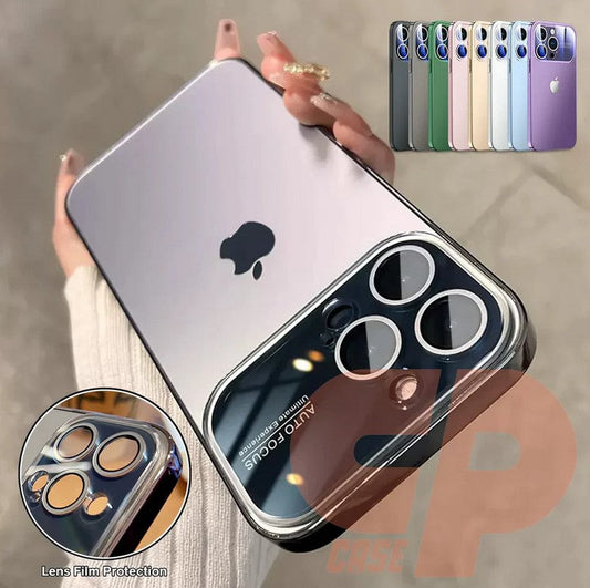 Premium Chromatic Lens Glass Case For iPhone 14 Series