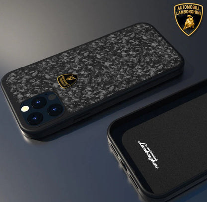 Lamborghini Premium D14 Forged Carbon Fiber Case For iPhone 12 Series | iPhone 13 Series (Select Model)