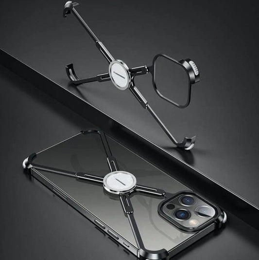 Premium Aluminium X Shape Bumper Frame Case for iPhone 12, iPhone 12 Pro, iPhone 12 Pro Max
