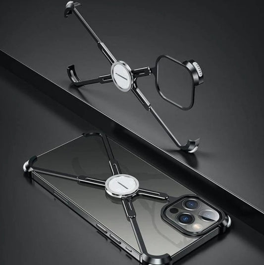 Premium Aluminium X Shape Bumper Frame Case for iPhone 13 Series