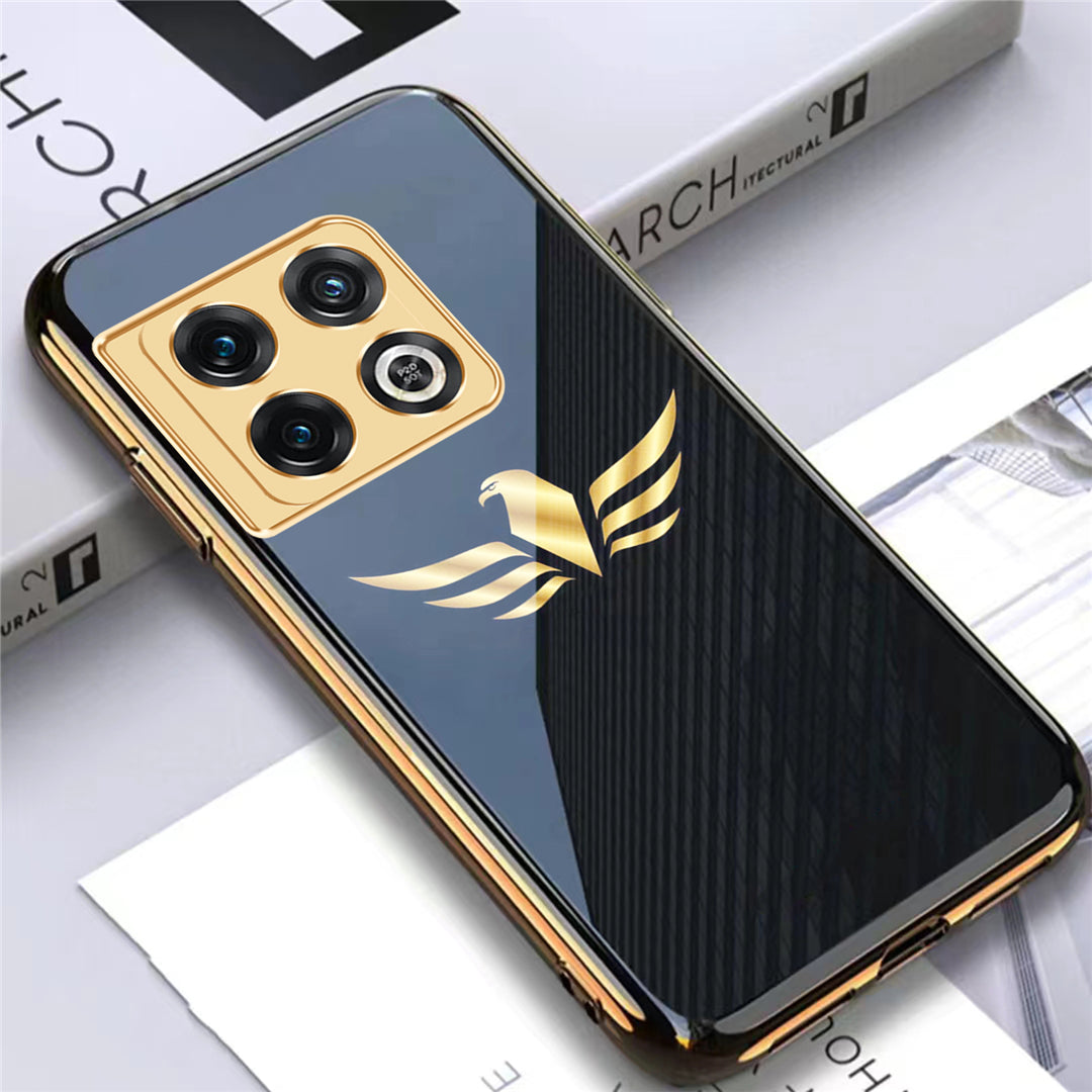 Premium Gold Plated Toughened Glass Case (Select Model from the Options)
