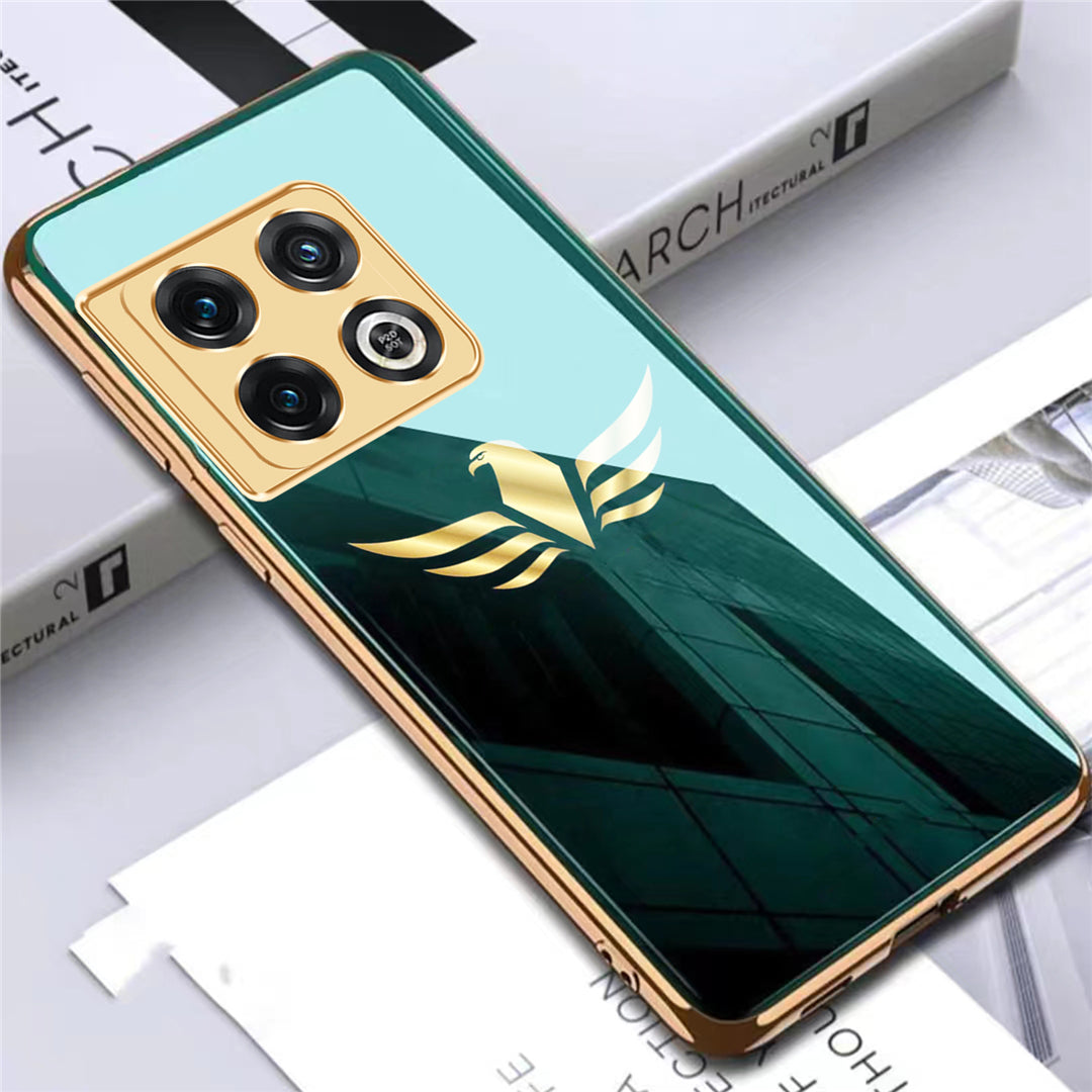 Premium Gold Plated Toughened Glass Case (Select Model from the Options)