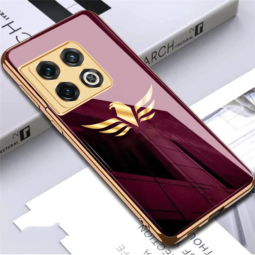 Premium Gold Plated Toughened Glass Case (Select Model from the Options)