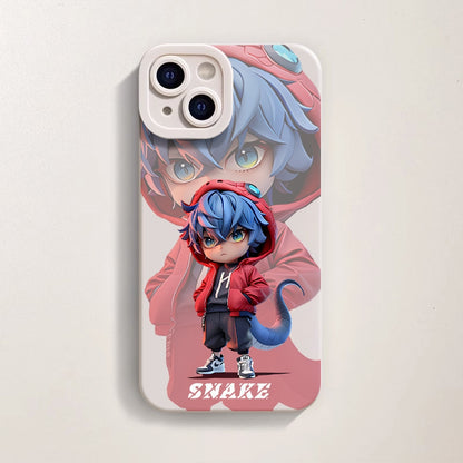 Snake Vibe Silicone Case for Apple iPhone Series