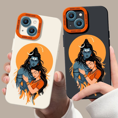 Divine Embrace Art Silicone Case for Apple iPhone Series