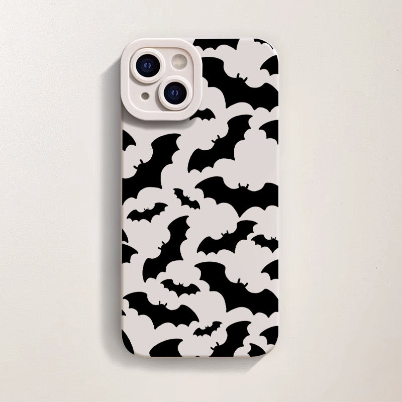 Dark Pattern Silicone Case for Apple iPhone Series