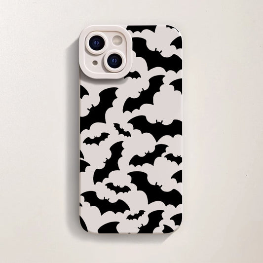 Dark Pattern Silicone Case for Apple iPhone Series