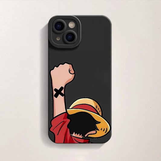 Hat Adventure Silicone Case for Apple iPhone Series.