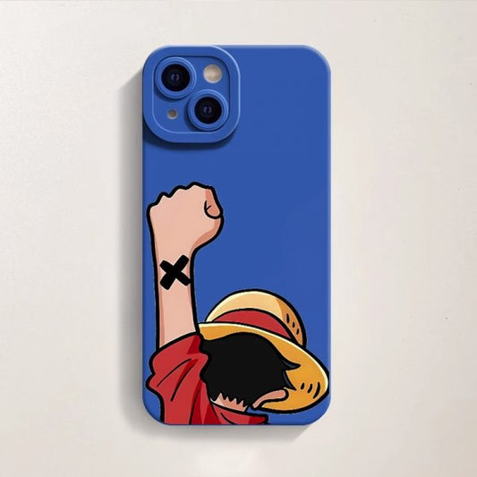 Hat Adventure Silicone Case for Apple iPhone Series.
