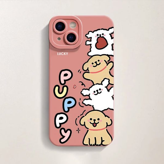 Puppy Playtime Silicone Case for Apple iPhone Series
