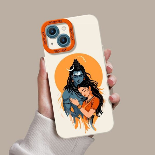 Divine Embrace Art Silicone Case for Apple iPhone Series