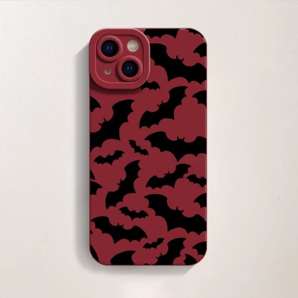 Dark Pattern Silicone Case for Apple iPhone Series
