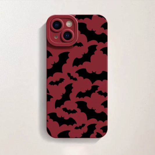 Dark Pattern Silicone Case for Apple iPhone Series