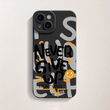 Positive Vibe Silicone Case for Apple iPhone Series