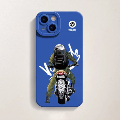 Speed Rider Silicone Case for Apple iPhone Series