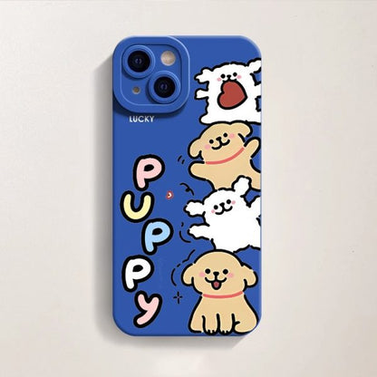 Puppy Playtime Silicone Case for Apple iPhone Series