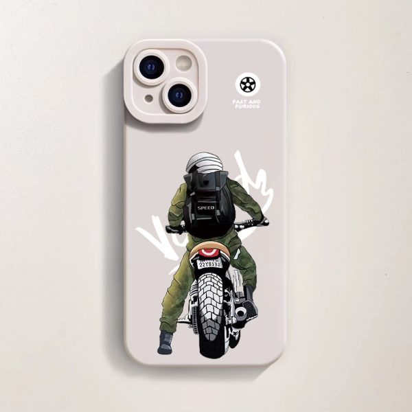 Speed Rider Silicone Case for Apple iPhone Series
