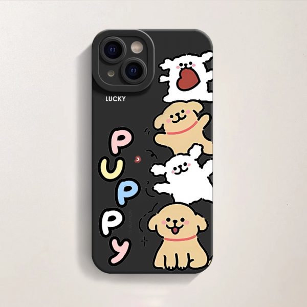 Puppy Playtime Silicone Case for Apple iPhone Series