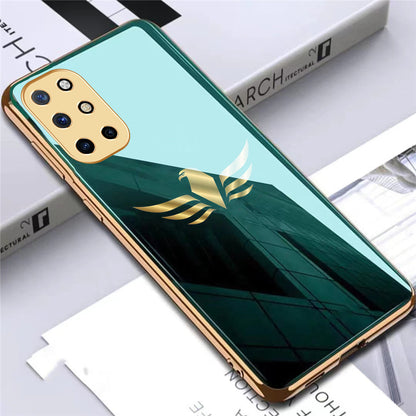 Premium Gold Plated Toughened Glass Case (Select Model from the Options)