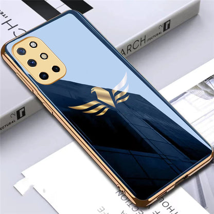 Premium Gold Plated Toughened Glass Case (Select Model from the Options)