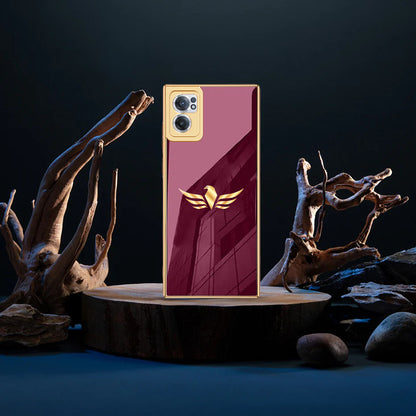 Premium Gold Plated Toughened Glass Case (Select Model from the Options)