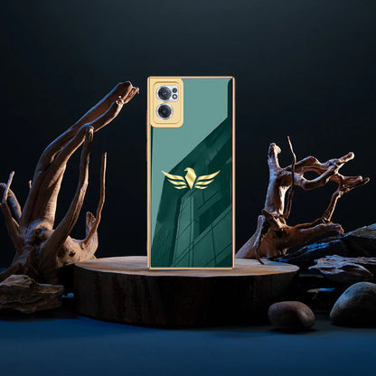 Premium Gold Plated Toughened Glass Case (Select Model from the Options)