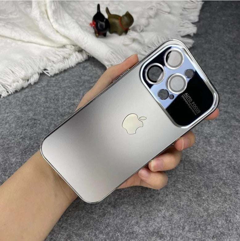 Premium Chromatic Lens Glass Case For iPhone 14,15 Series