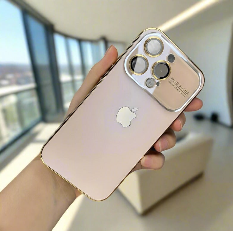 Premium Chromatic Lens Protection Glass Case For iPhone 16 / 15 Series (Select Model)