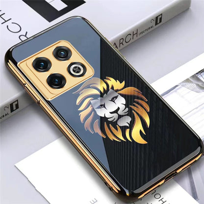 Premium Gold Plated Toughened Glass Case (Select Model from the Options)