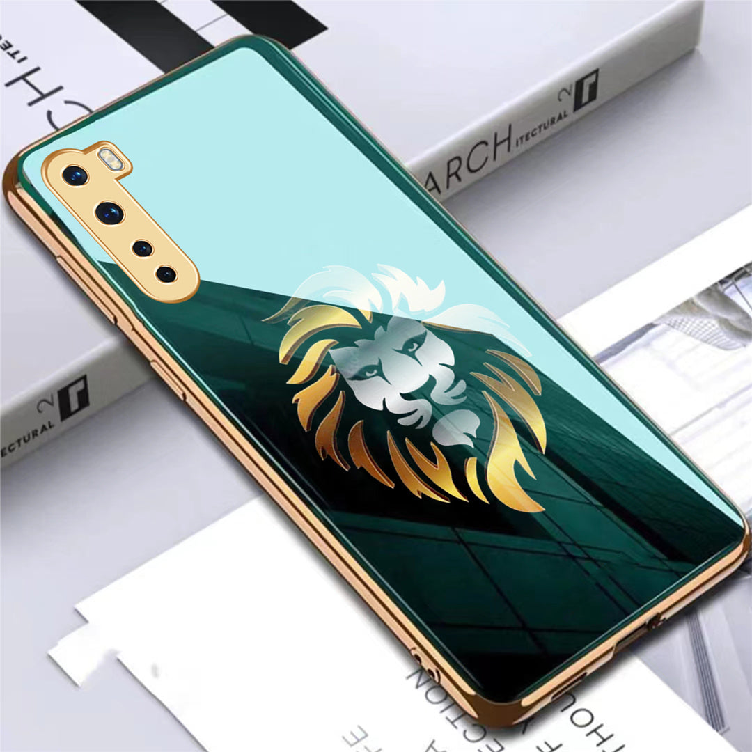 Premium Gold Plated Toughened Glass Case (Select Model from the Options)