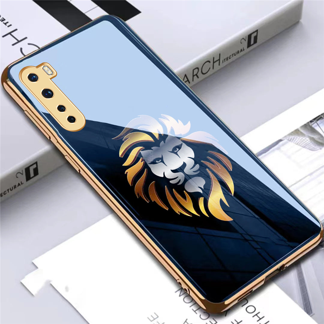 Premium Gold Plated Toughened Glass Case (Select Model from the Options)