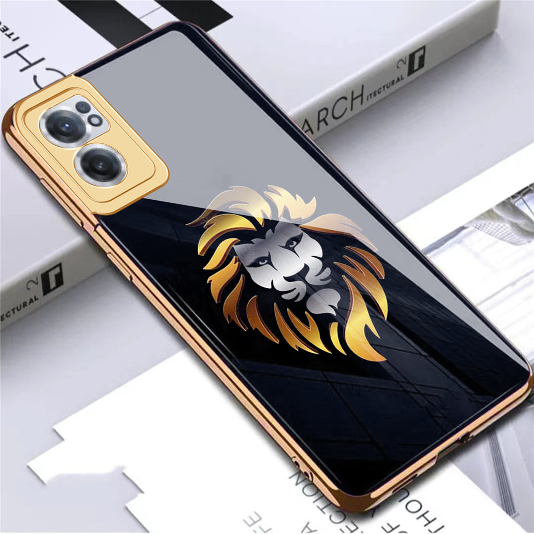 Premium Gold Plated Toughened Glass Case (Select Model from the Options)