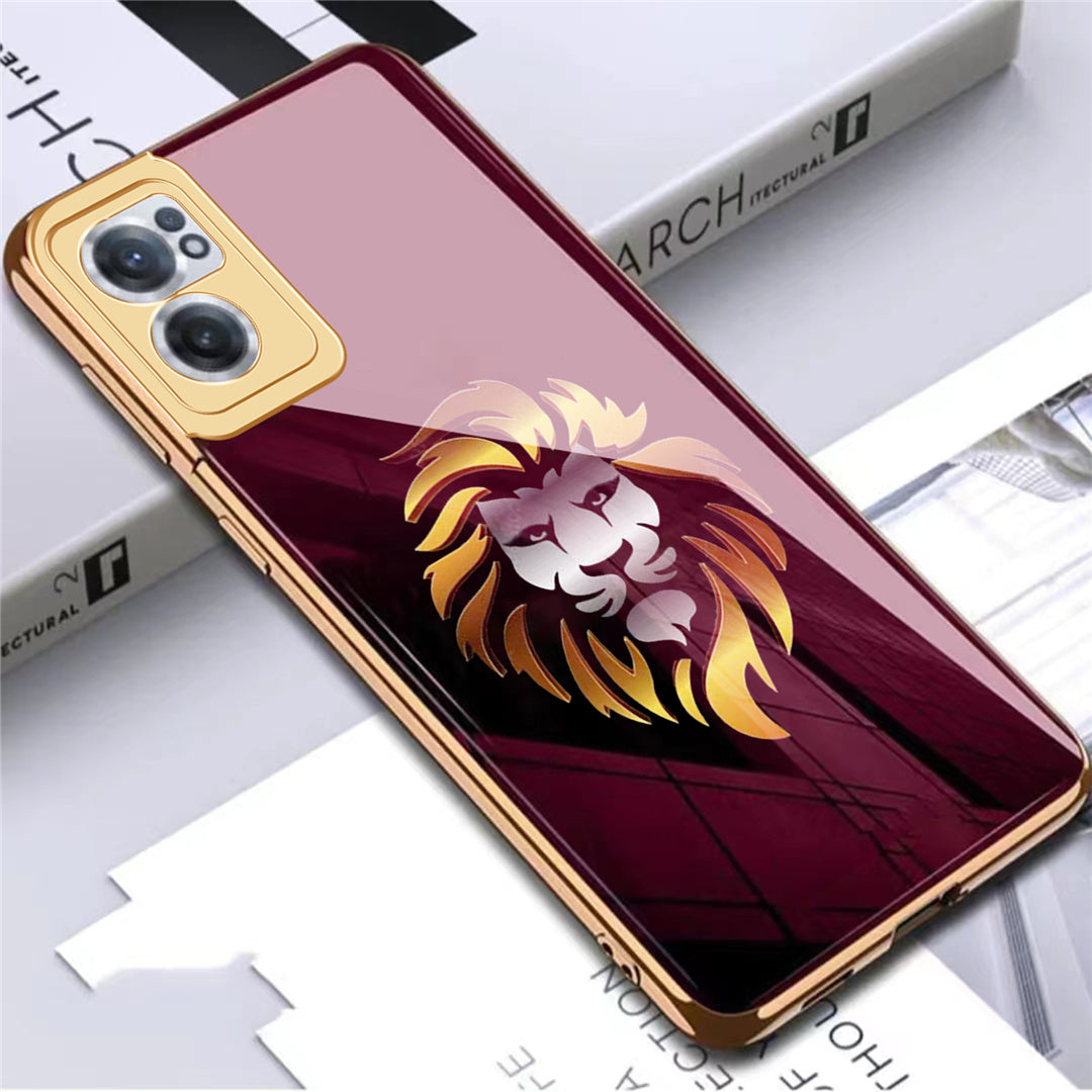 Premium Gold Plated Toughened Glass Case (Select Model from the Options)