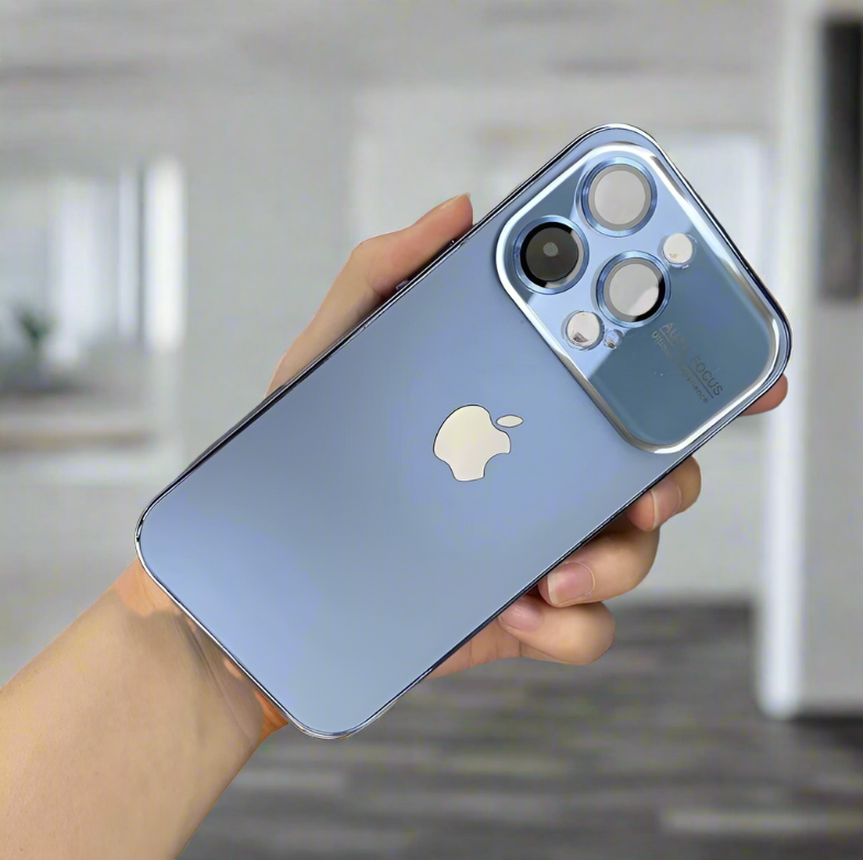 Premium Chromatic Lens Protection Glass Case For iPhone 16 / 15 Series (Select Model)