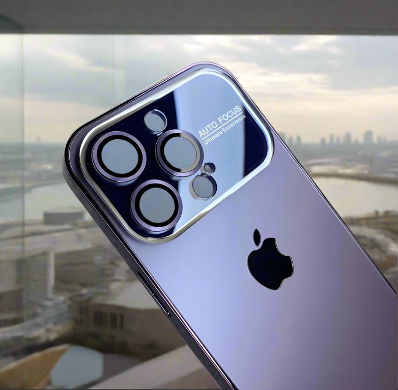 Premium Chromatic Lens Protection Glass Case For iPhone 16 / 15 Series (Select Model)