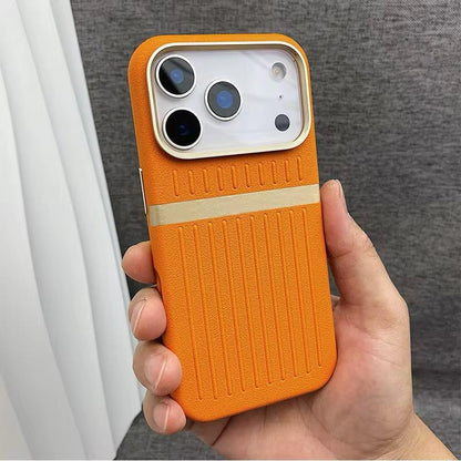 Ultra Premium Chromatic Lens Protection Leather Case For iPhone 13/14 Series